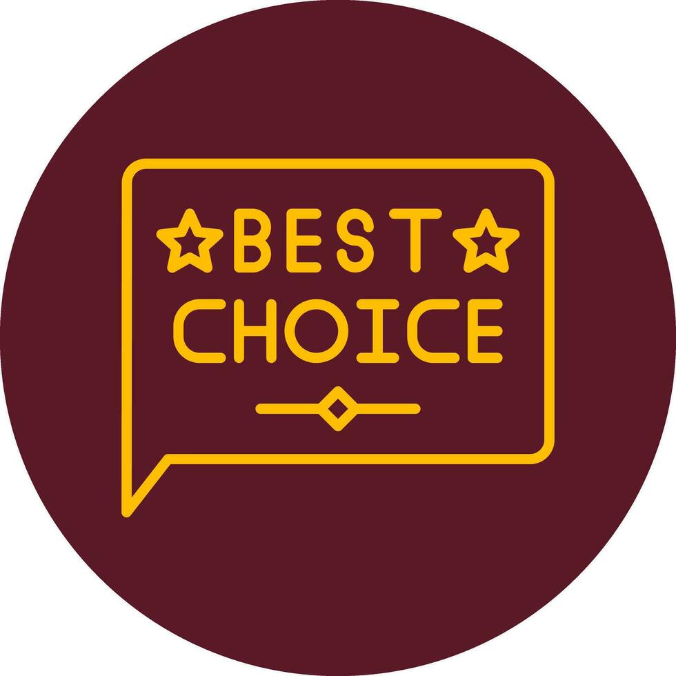 Best Choice Vector Icon