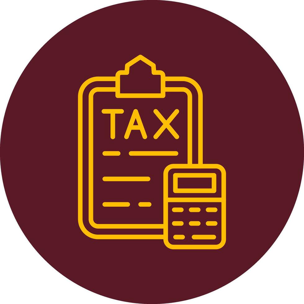 Tax Vector Icon