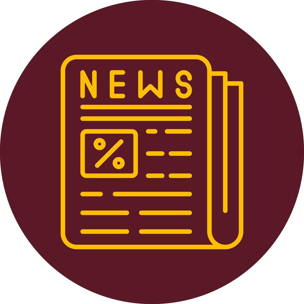 Newspaper Vector Icon
