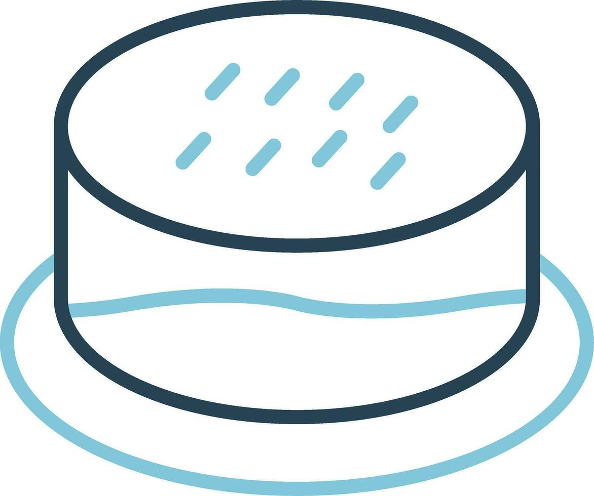 Cheesecake Vector Icon