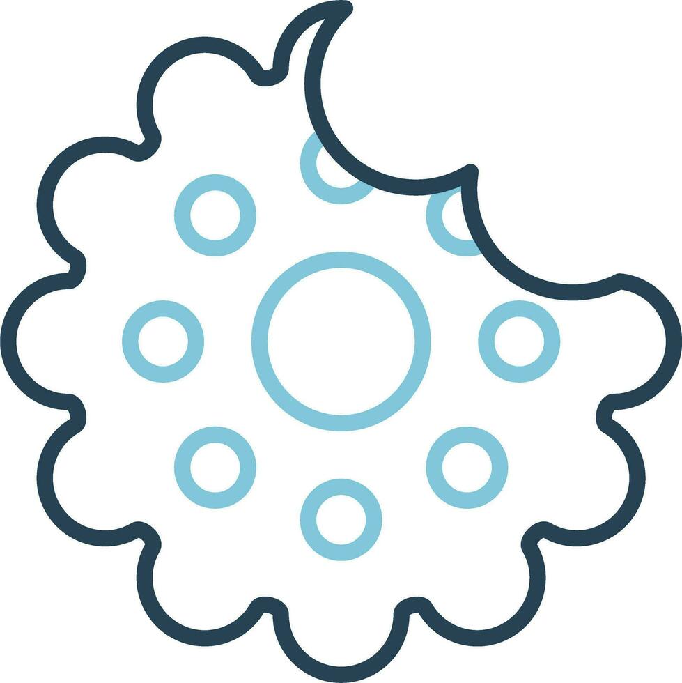 Biscuit Vector Icon