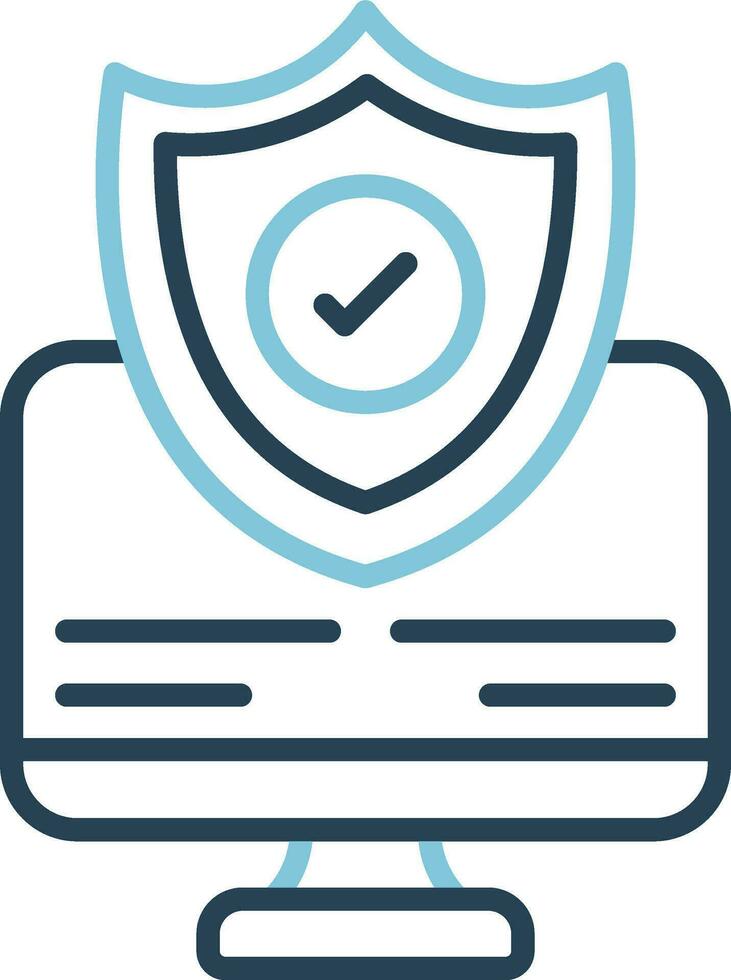 icono de vector de seguridad