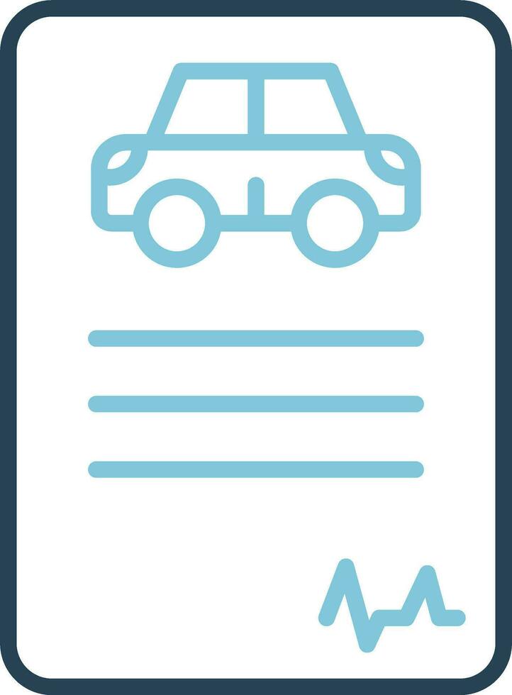 Driving License Vector Icon