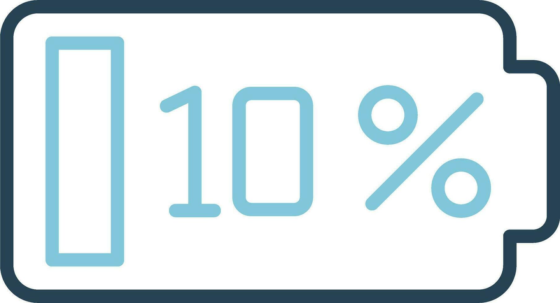 10 Percent Vector Icon
