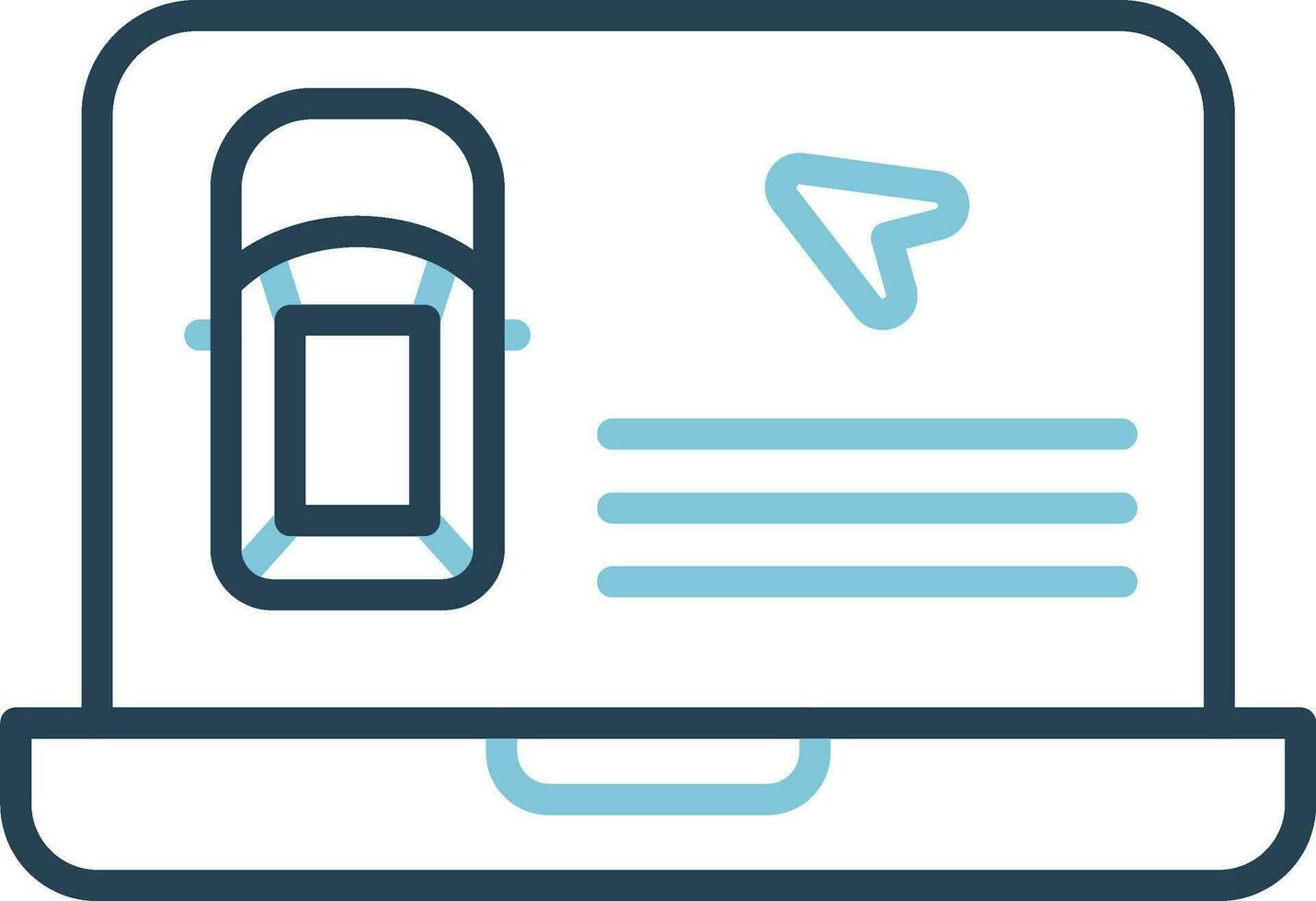Online Education Vector Icon