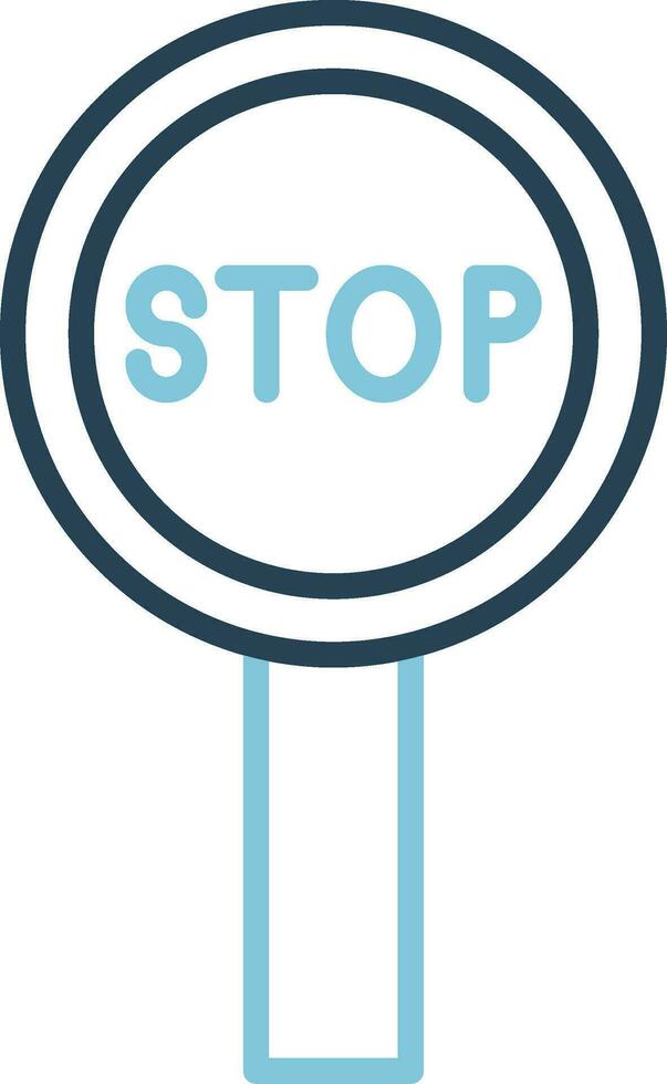 Stop Sign Vector Icon