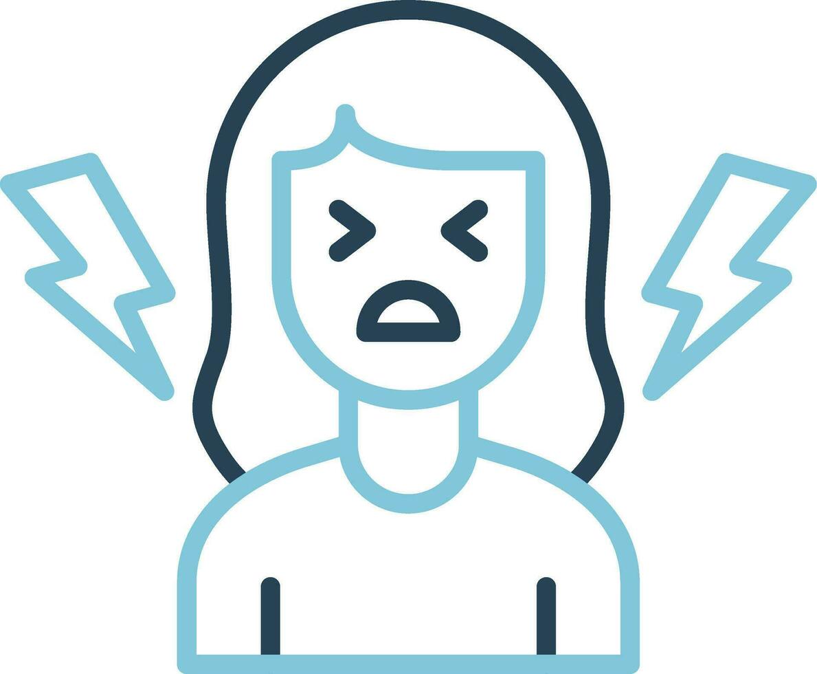 Suffer Vector Icon