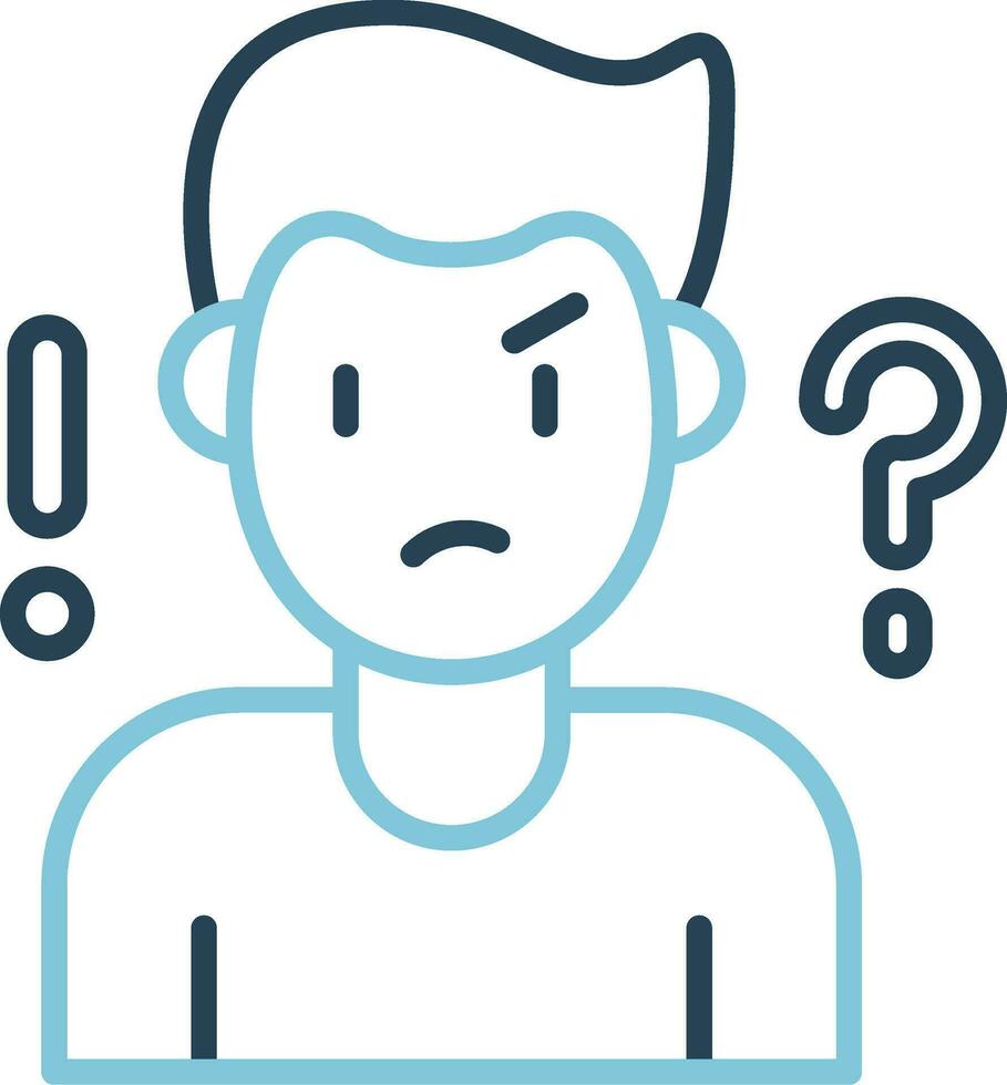 Suspicion Vector Icon
