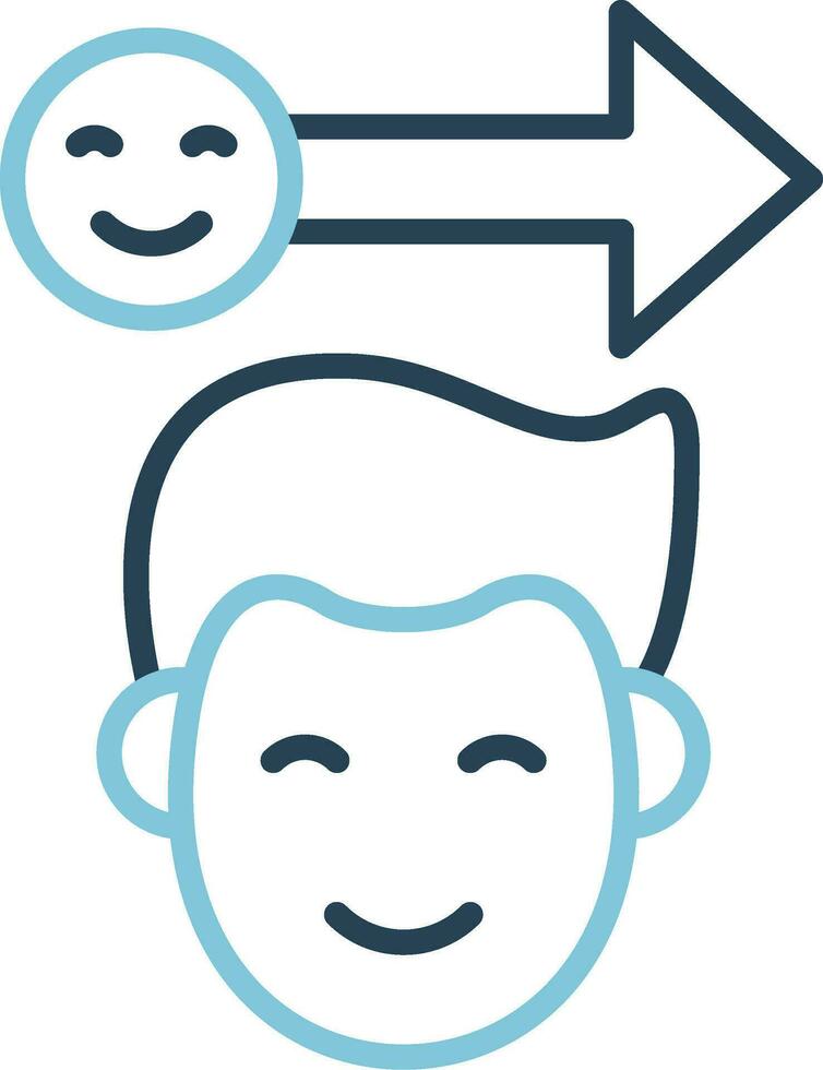 Happy Vector Icon