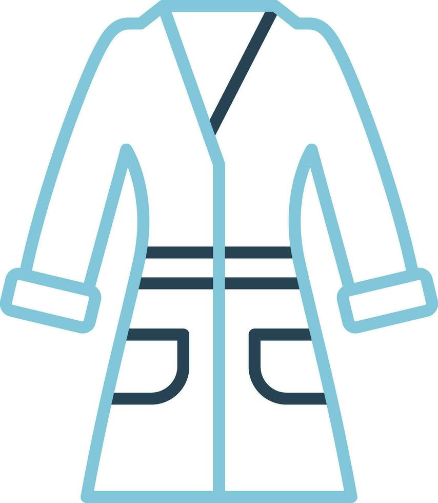Bathrobe Vector Icon