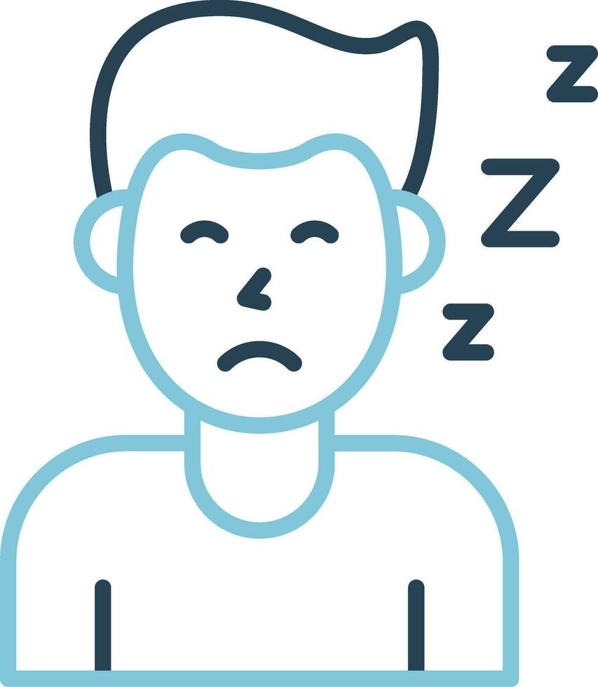 Bored Vector Icon