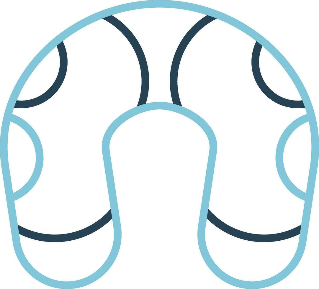 Neck Pillow Vector Icon