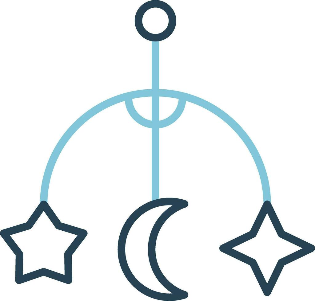 Crib Toy Vector Icon
