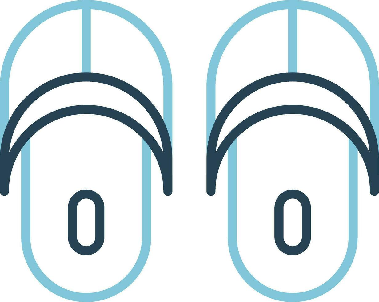 Slippers Vector Icon