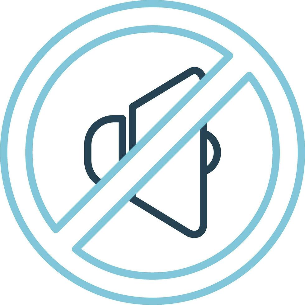 Quiet Vector Icon