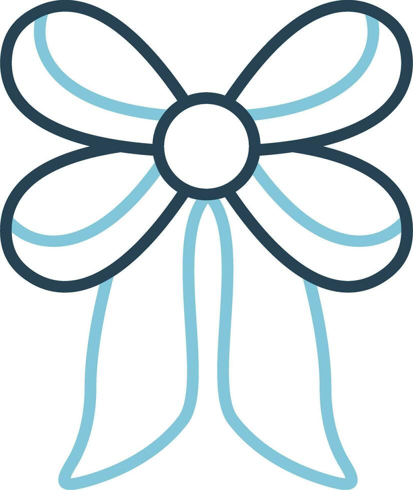 Ribbon Bow Vector Icon