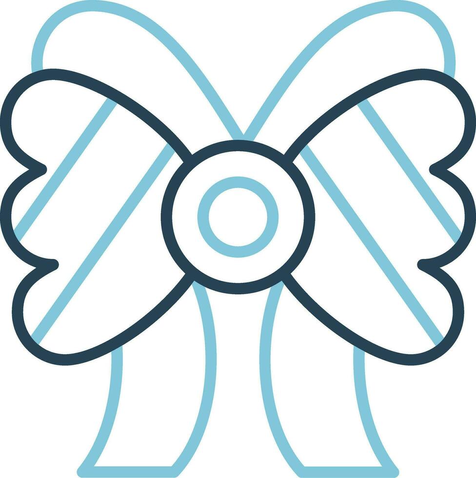 Ribbon Bow Vector Icon