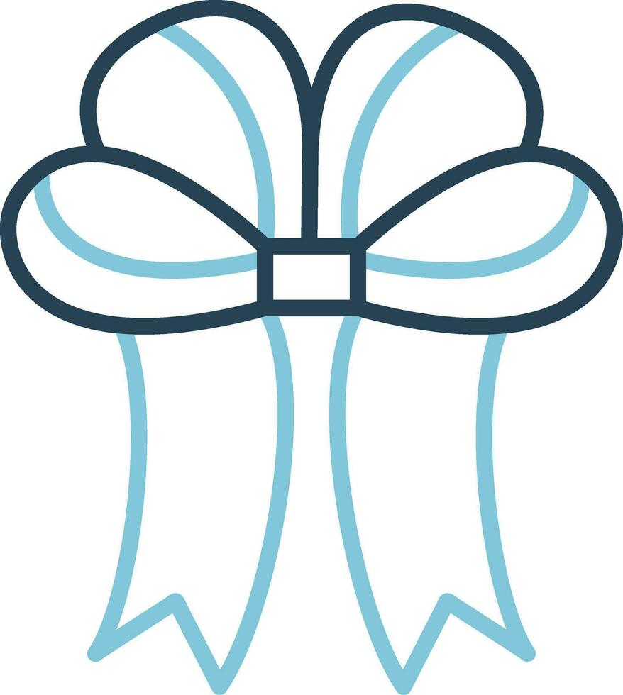 Ribbon Bow Vector Icon
