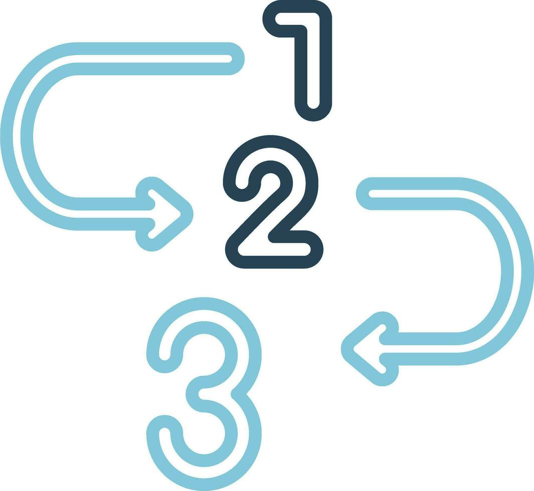 Sequential Vector Icon