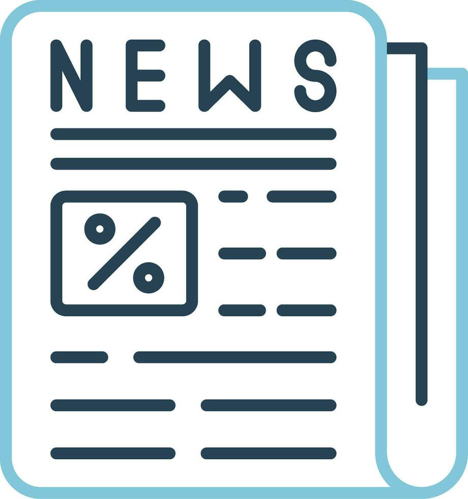 Newspaper Vector Icon