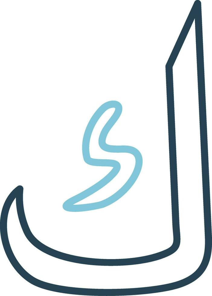 Arabic Language Vector Icon