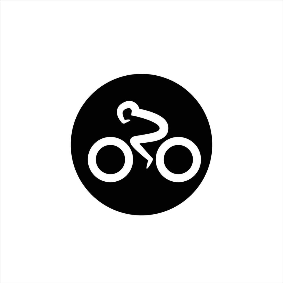 Bike icon vector