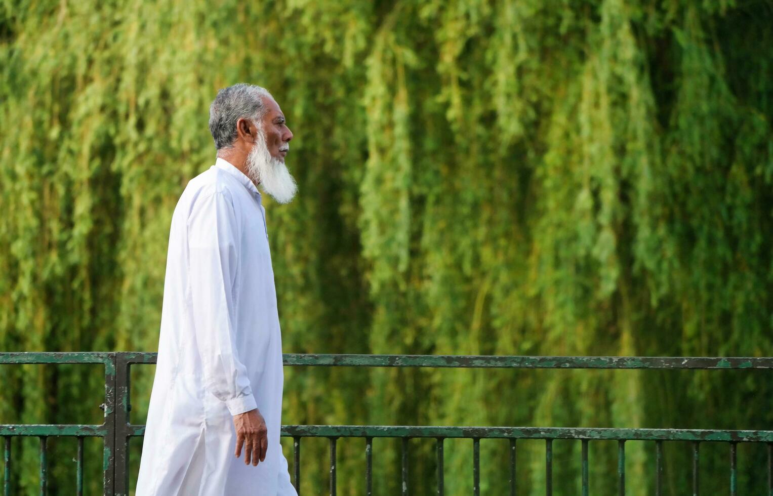 Most Beautiful Image of People Walking and Enjoying Summer Day at Wardown Public Park of Luton city, England United Kingdom, UK. June 16th, 2023 photo