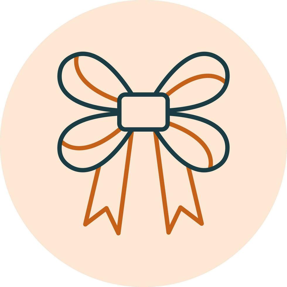Ribbon Bow Vector Icon