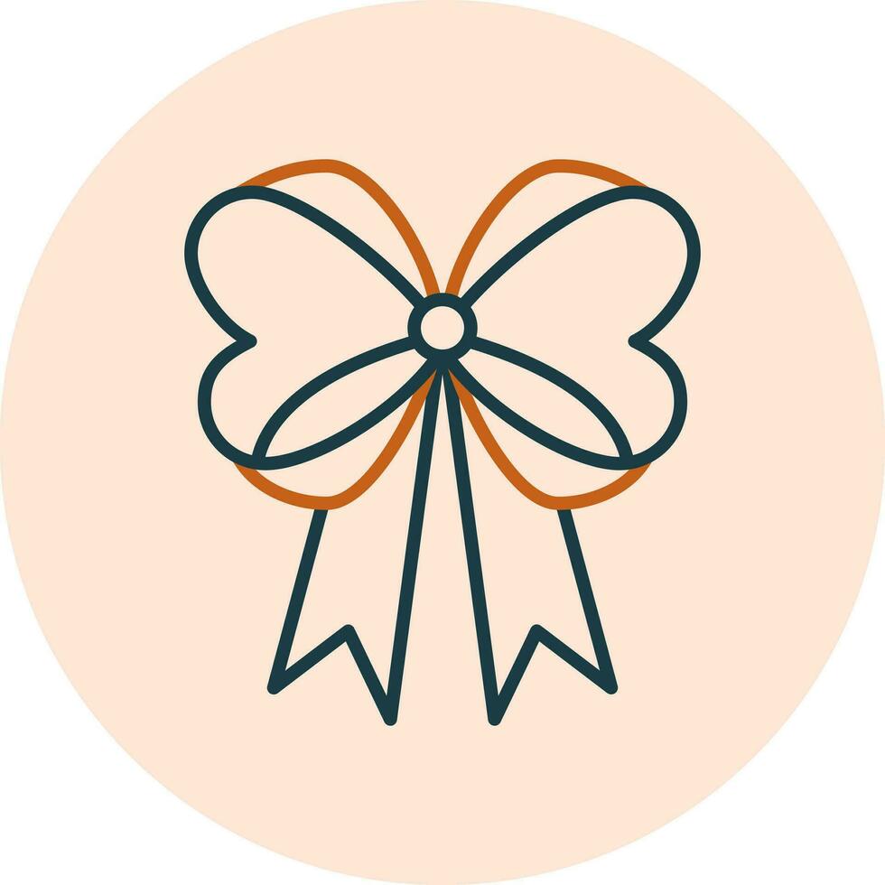 Ribbon Bow Vector Icon