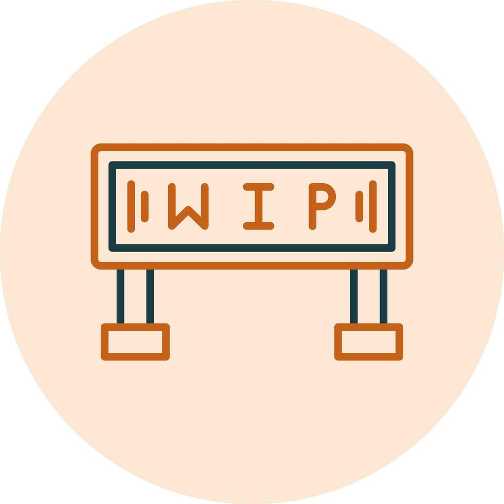 Wip Vector Icon