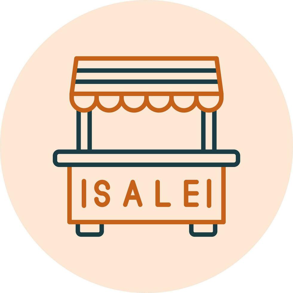 Stall Vector Icon