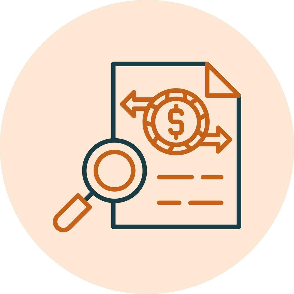 Transaction list Vector Icon