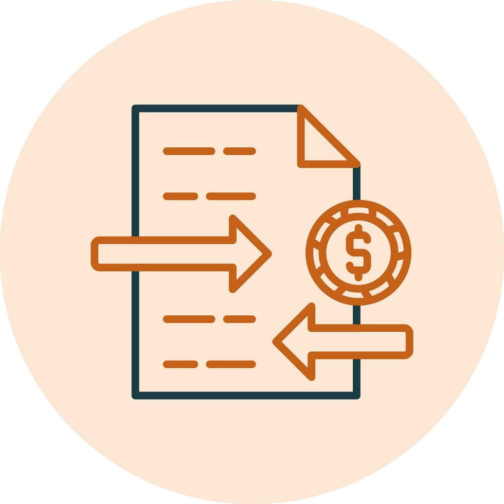 Transaction History Vector Icon
