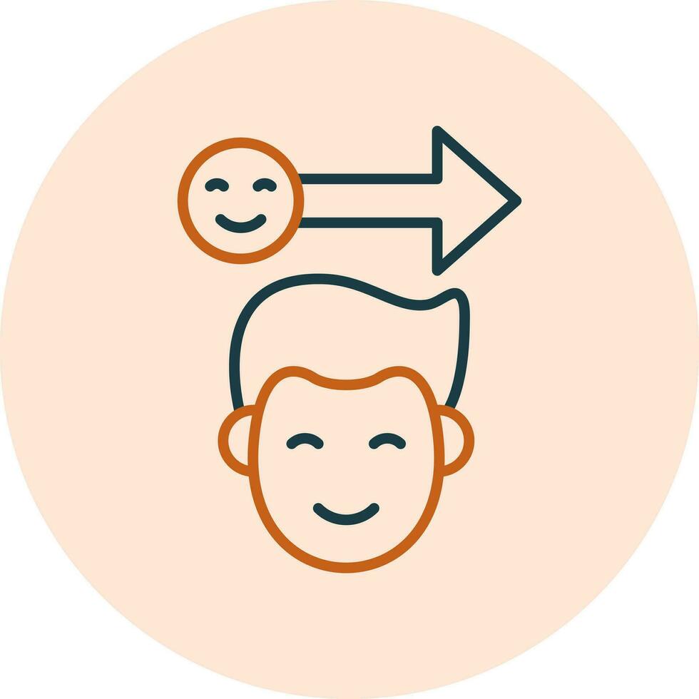 Happy Vector Icon