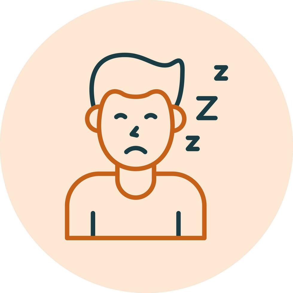 Bored Vector Icon