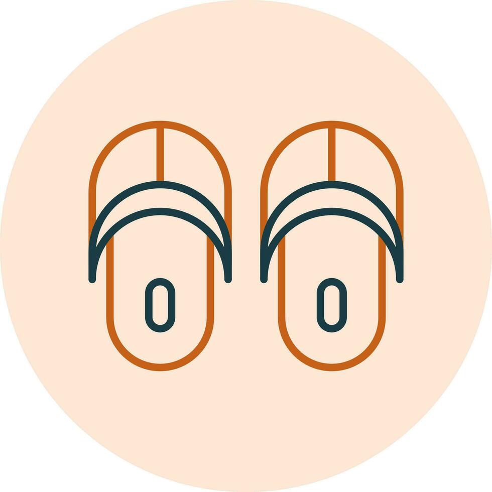 Slippers Vector Icon