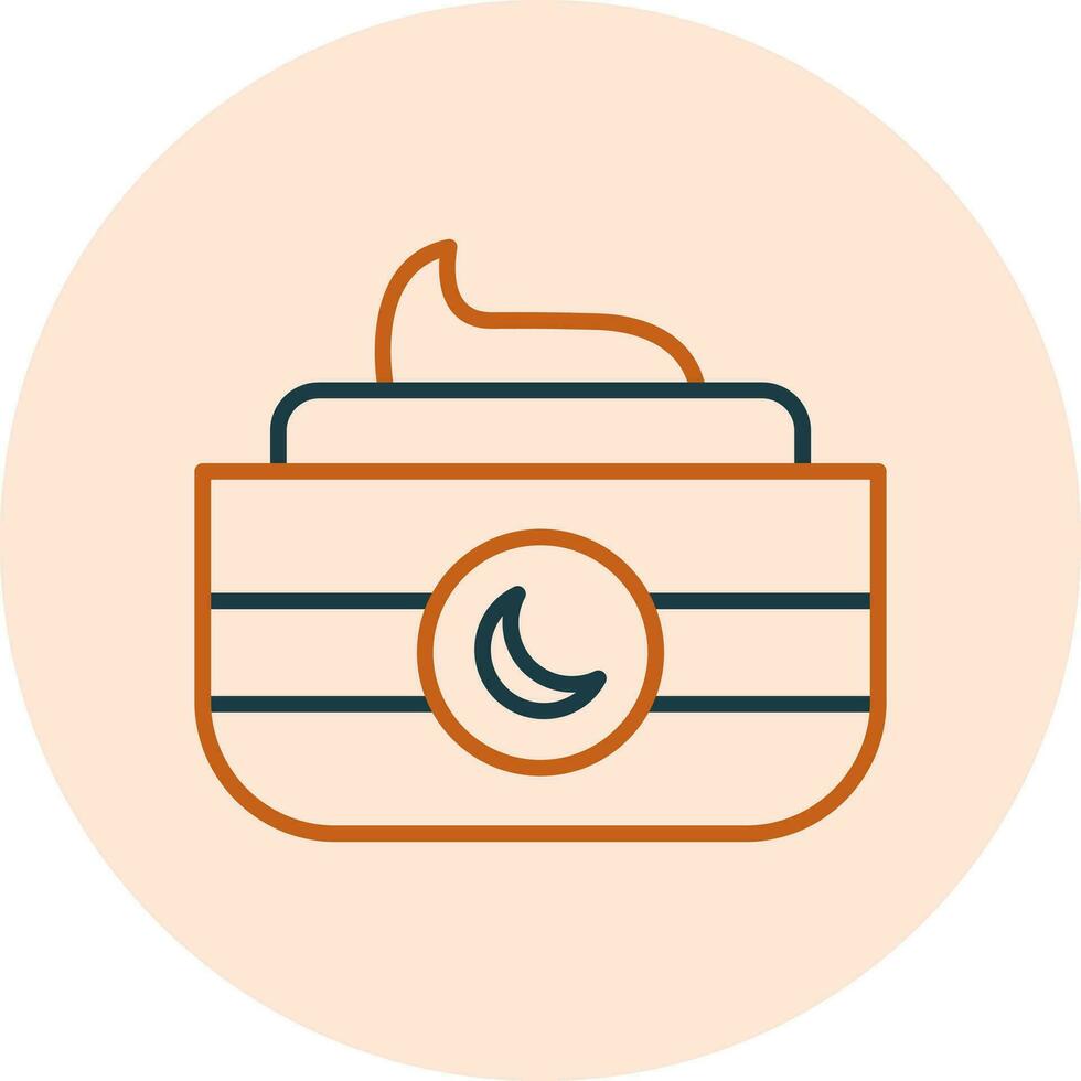 Night Cream Vector Icon