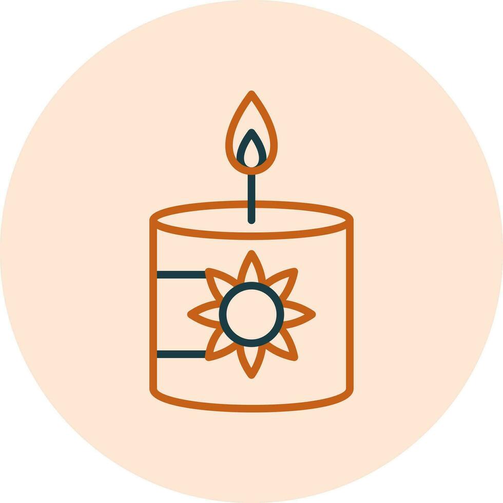 Scented Candle Vector Icon