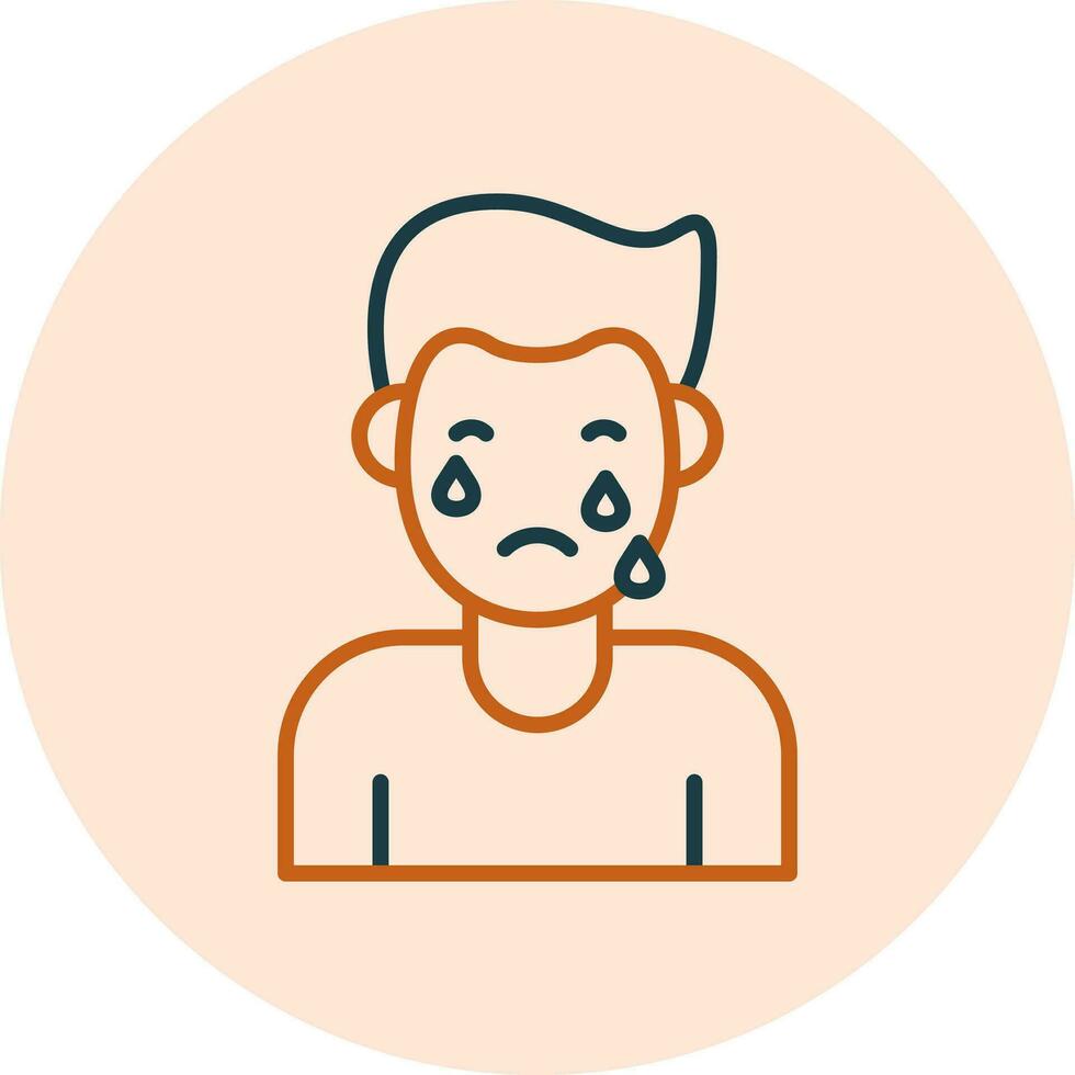 Cry Vector Icon