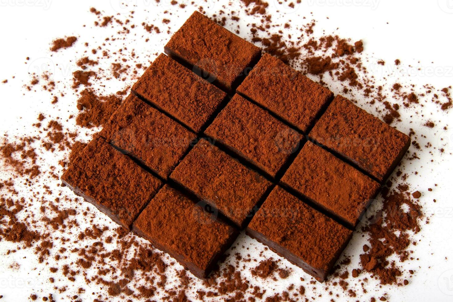 chocolate trufa Desierto foto
