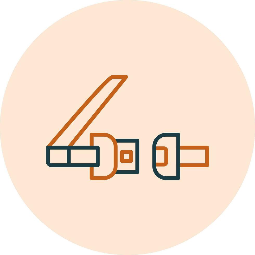 Safety Belt Vector Icon