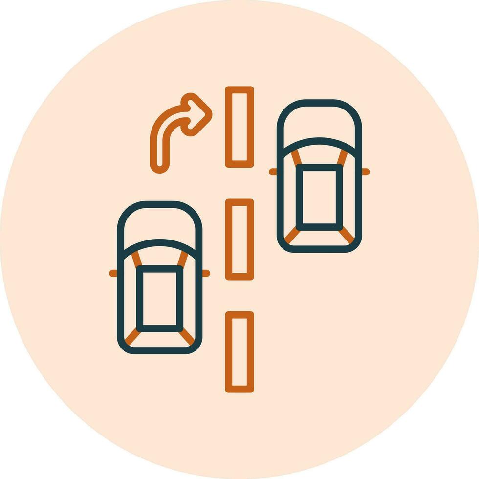 Overtake Vector Icon