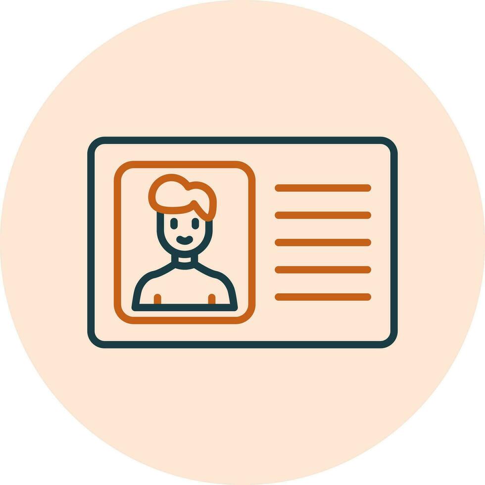 Driving License Vector Icon