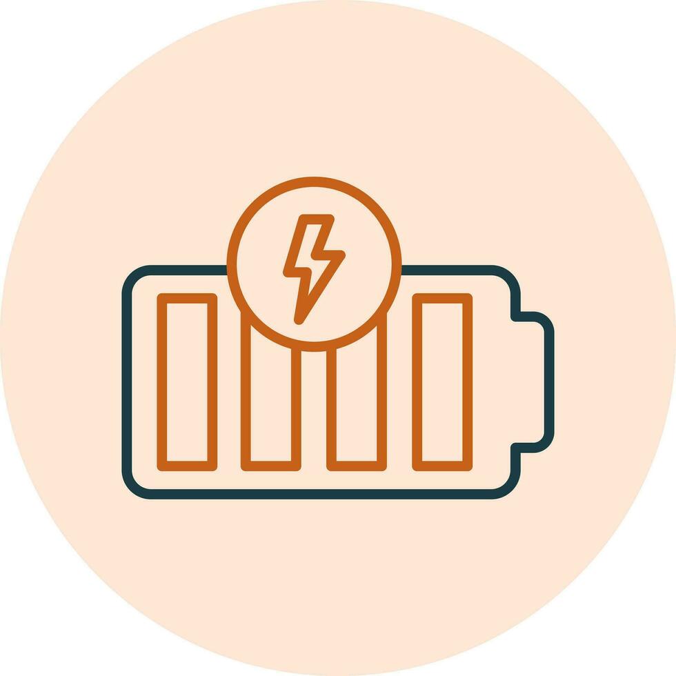 Full Battery Vector Icon