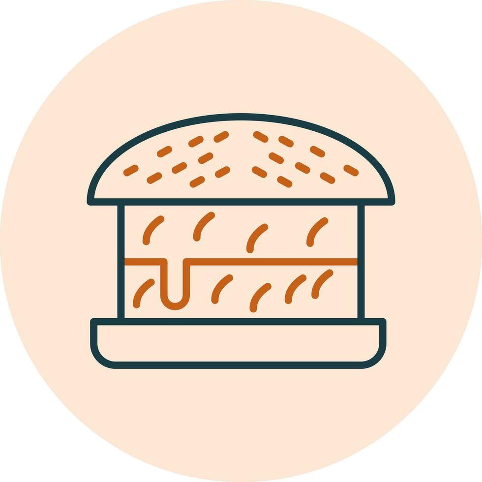 Hamburger Vector Icon