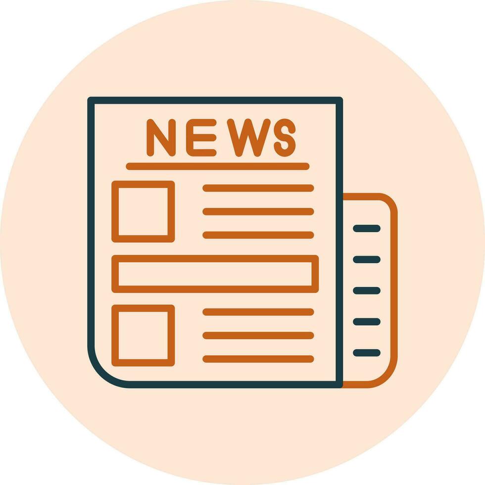 newspaper Vector Icon