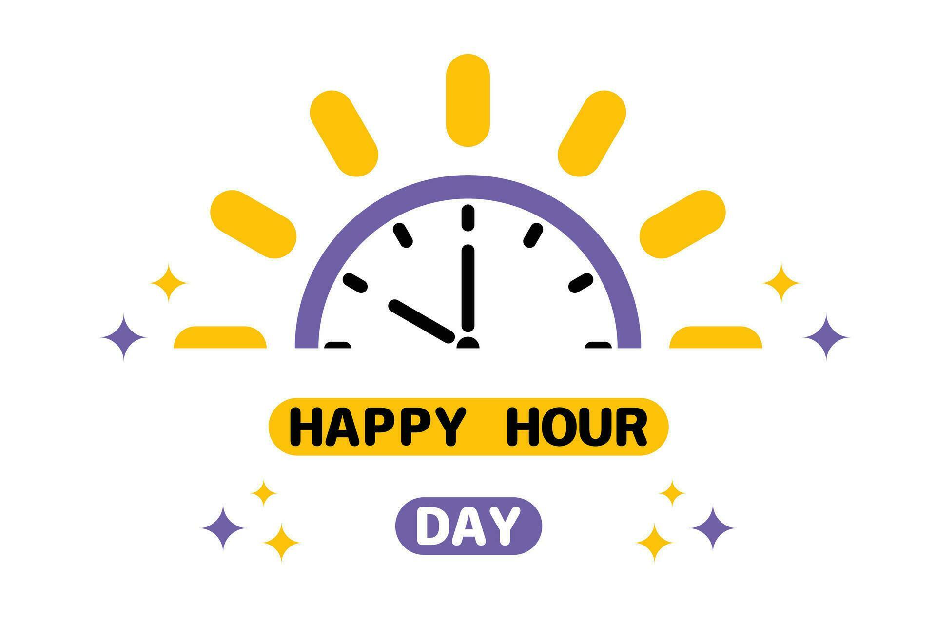 National Happy Hour Day background. 32178913 Vector Art at Vecteezy