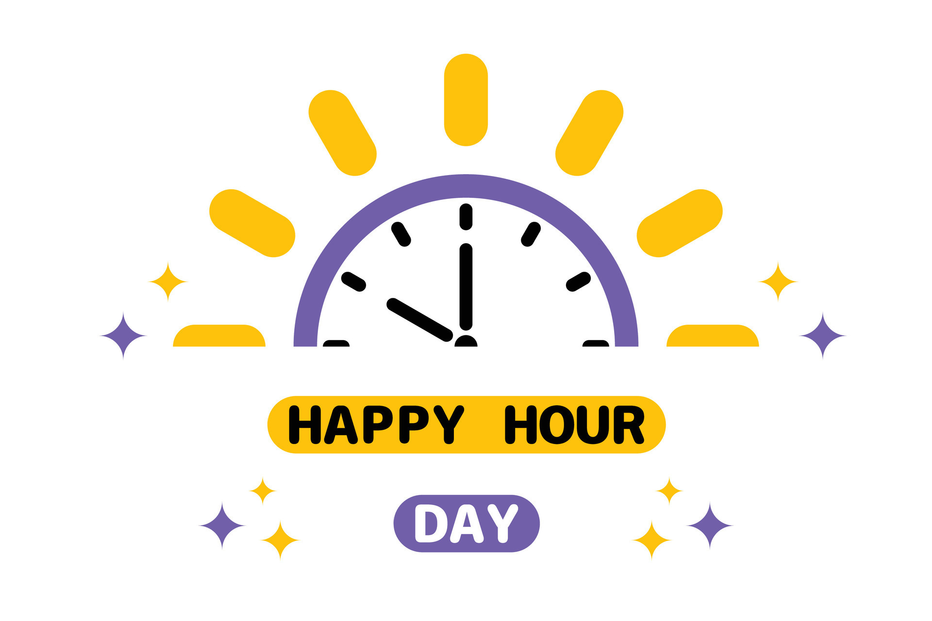 National Happy Hour Day background. 32178913 Vector Art at Vecteezy