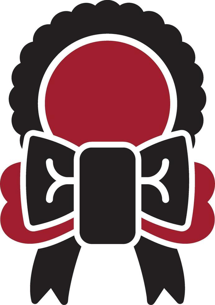 Ribbon Bow Vector Icon