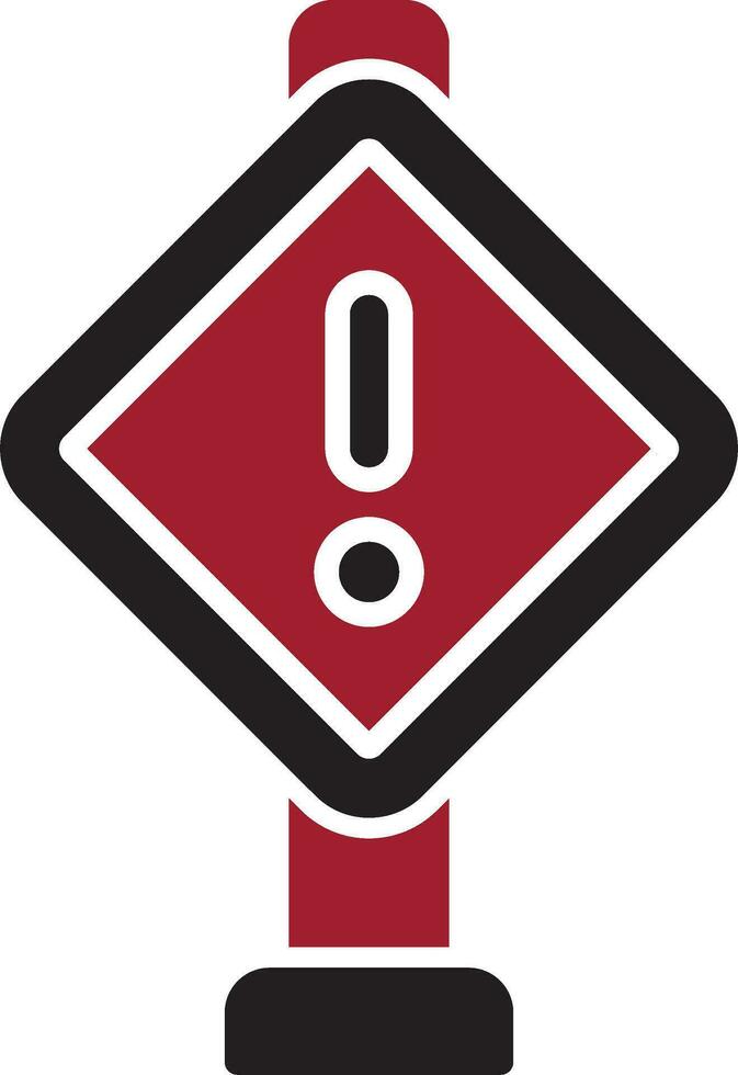 precaución vector icono